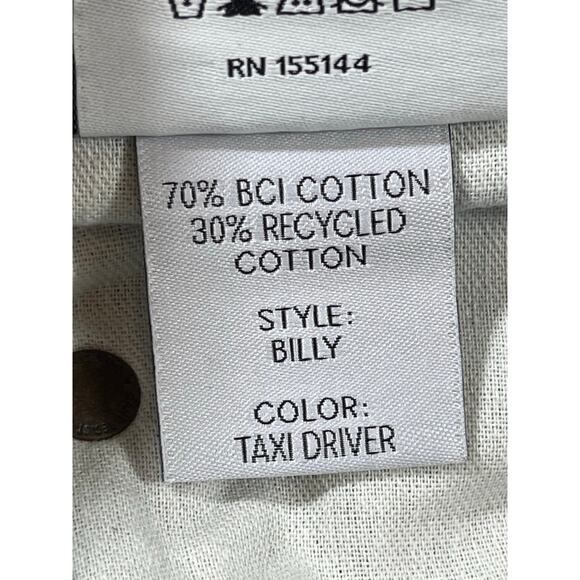 NWT Boyish by Her Women’s 26 Blue Billy Taxi Driver Raw Hem Tapered Jeans Casual - Picture 5 of 10